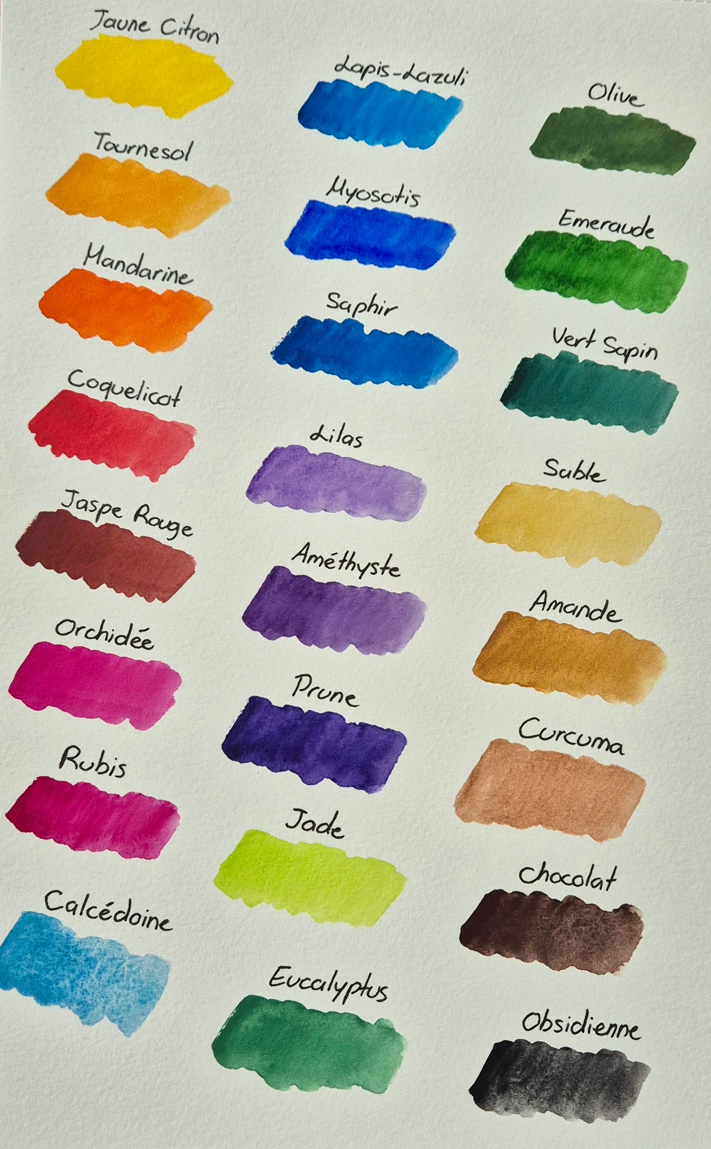 Compose ta palette d’aquarelle – Palette personnalisée (8 demi-godets)