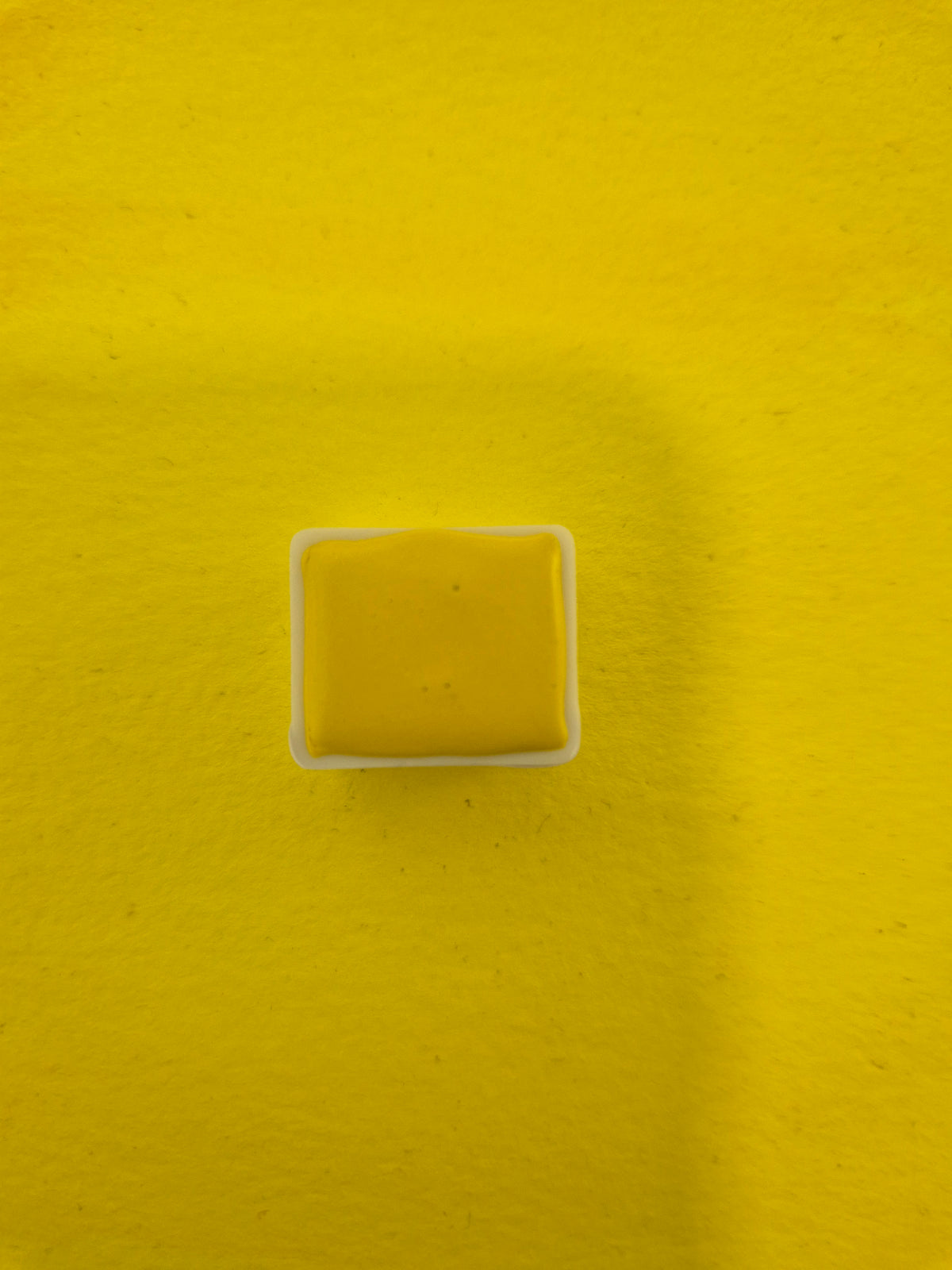 Jaune Citron - Aquarelle extra fine artisanale et végane (demi godet)