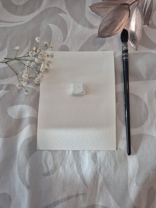Muguet  – Aquarelle extra fine artisanale et végane (demi godet)