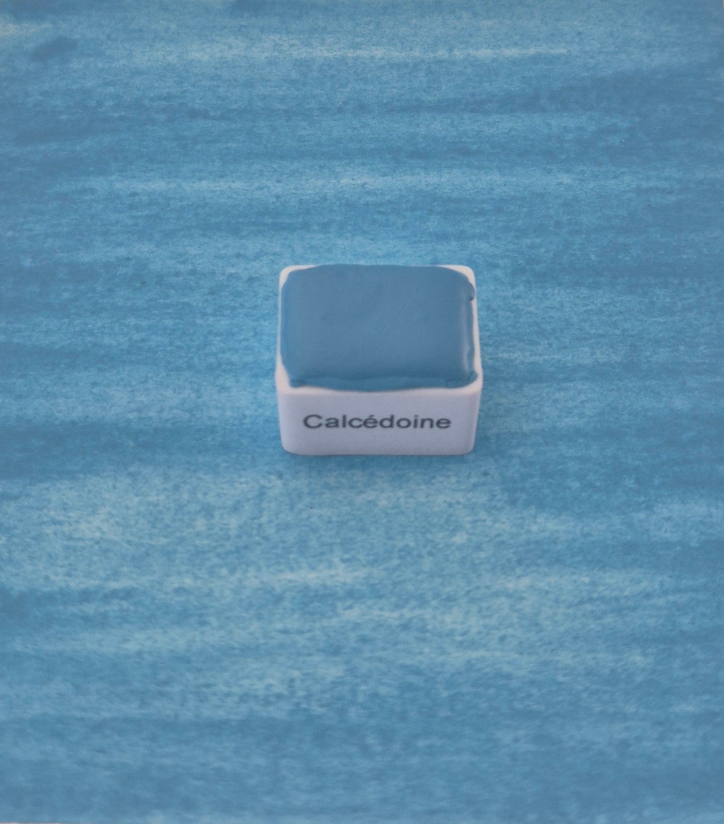 Calcédoine – Aquarelle extra fine artisanale et végane (demi godet)