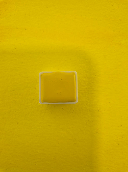 Jaune Citron - Aquarelle extra fine artisanale et végane (demi godet)